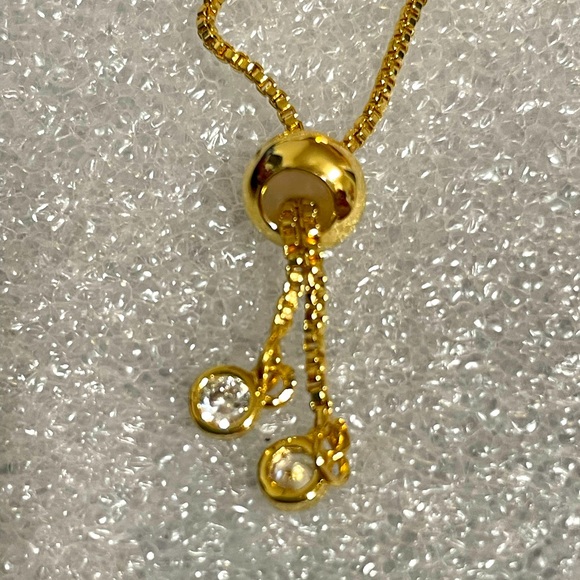 Nikki Smith Design Liv Gold Slider Bracelet with Mint Amazonite Stone - Picture 5 of 6